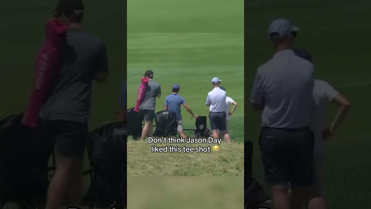 'Thank you, Jason Day.' 🤣 #golf #blooper #pgachampionship #funny
