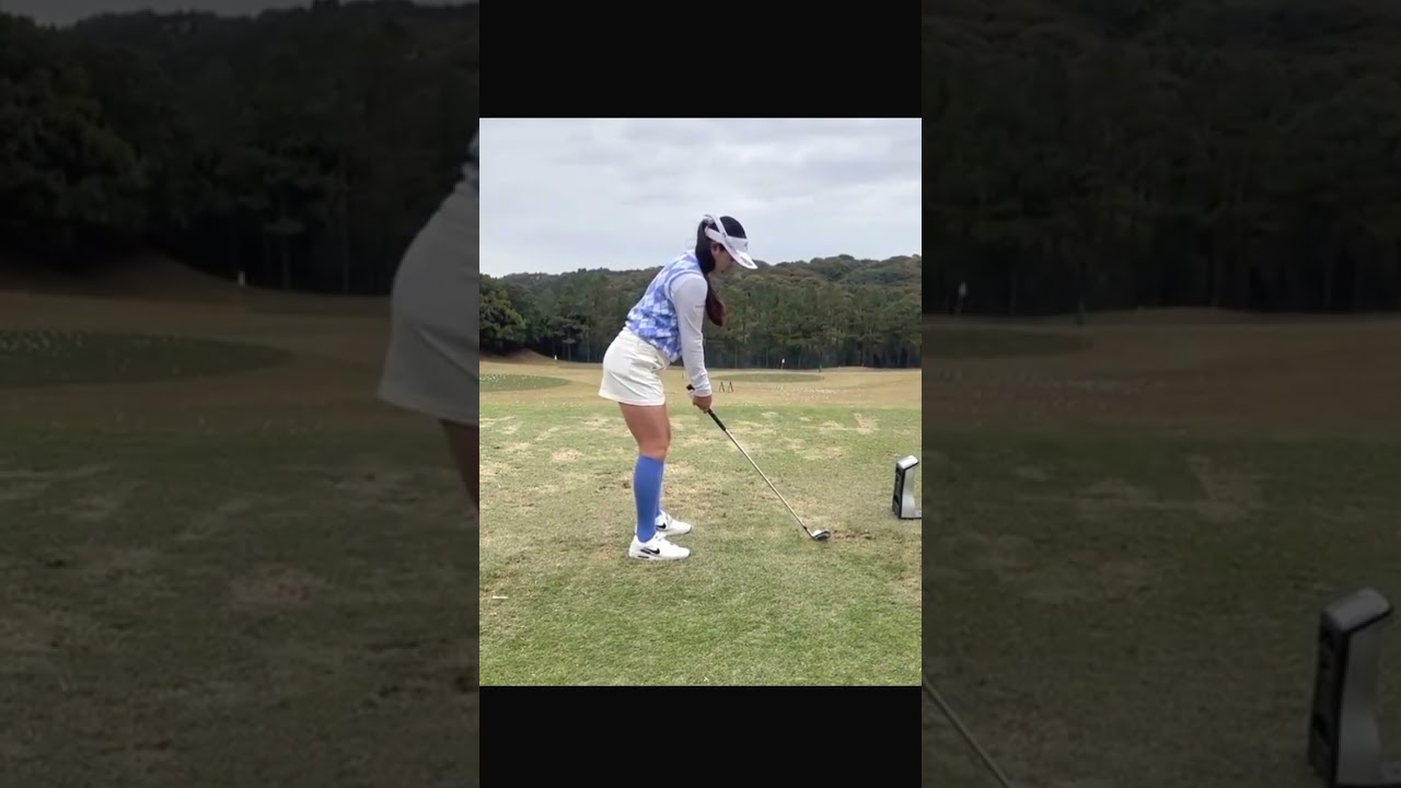 河本結​ Yui Kawamoto #golf #golfswing #ゴルフ