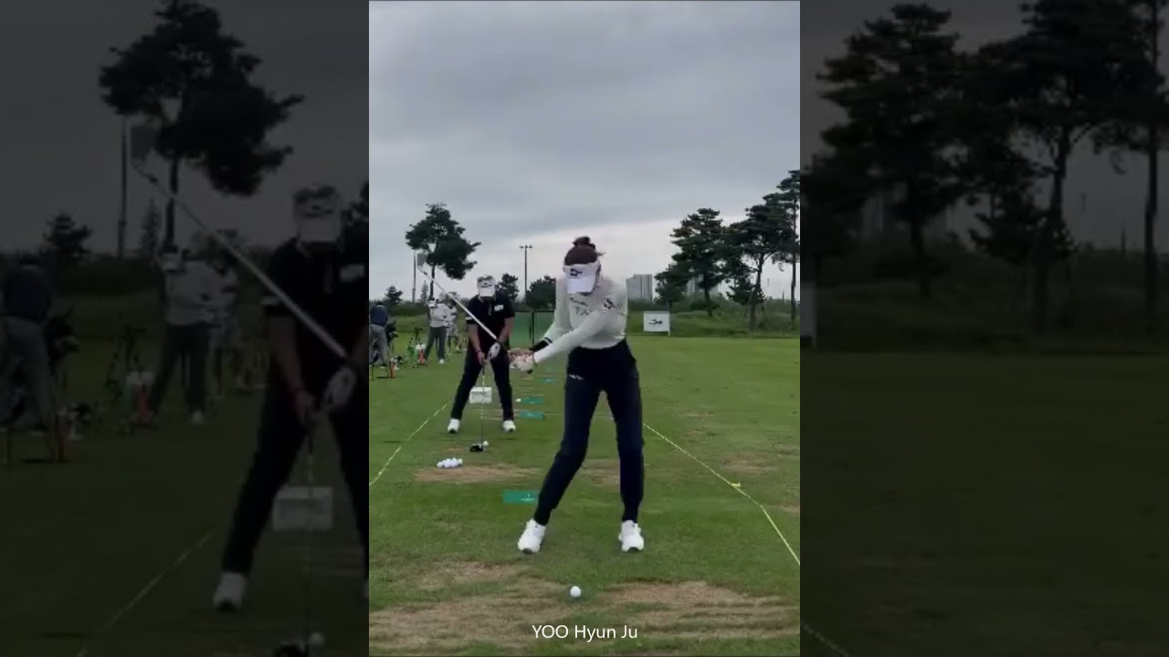 유현주 프로님 아이언스윙