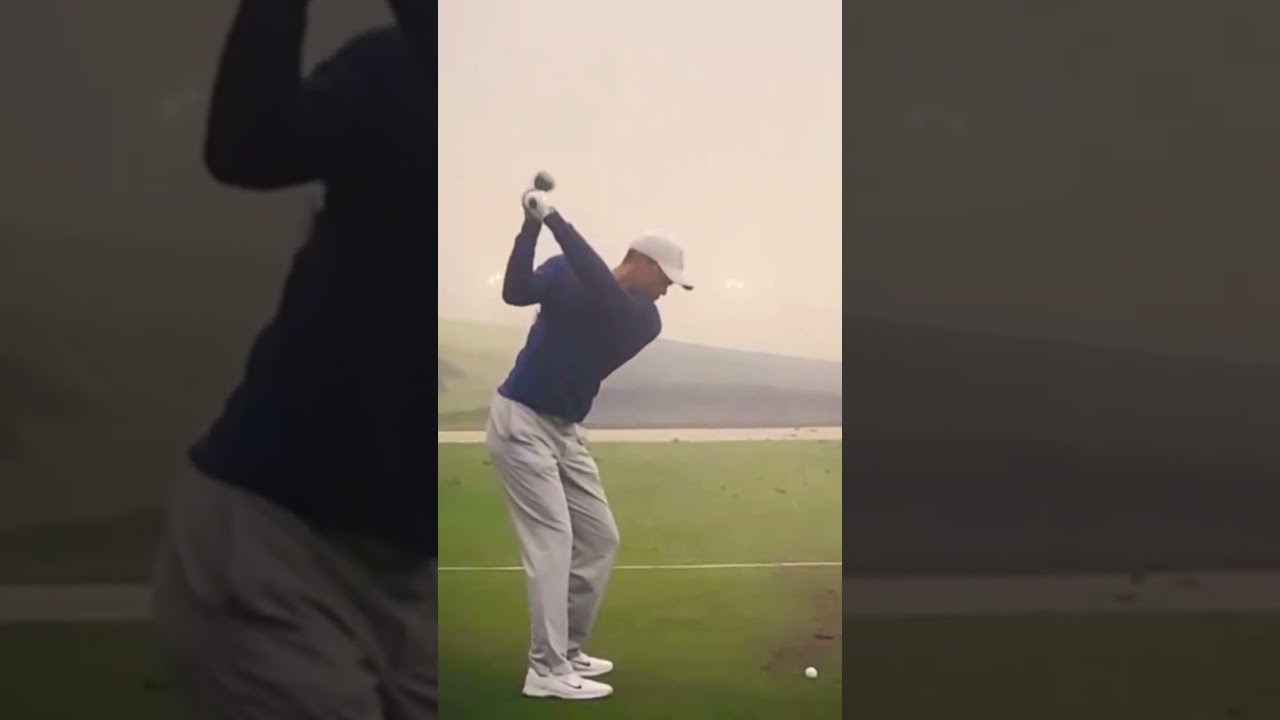 Tiger Woods 3 Wood Swing Slow Motion