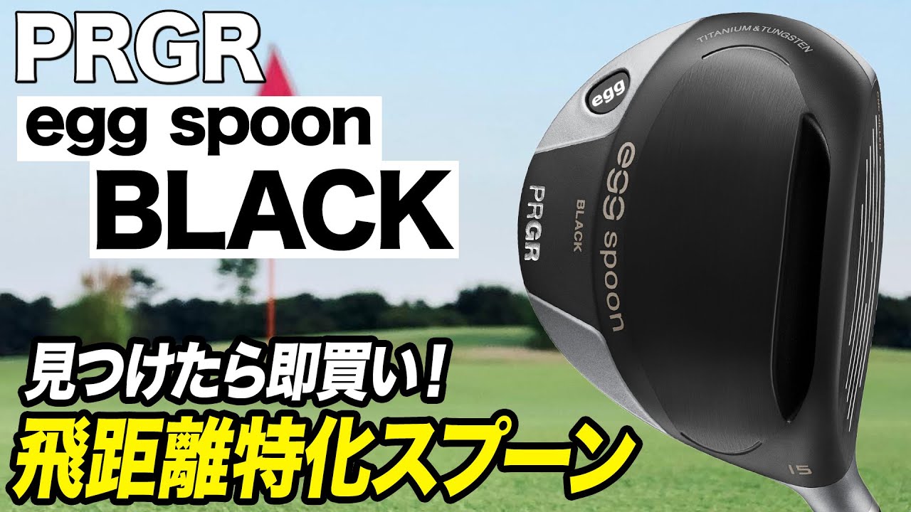 飛ぶスプーンをお探しなら即買い！プロギア「egg spoon BLACK」