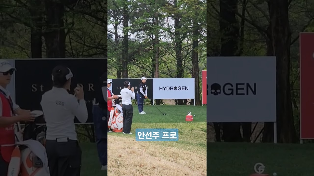 [갤러리직캠] 안선주프로 드라이버스윙 (1)