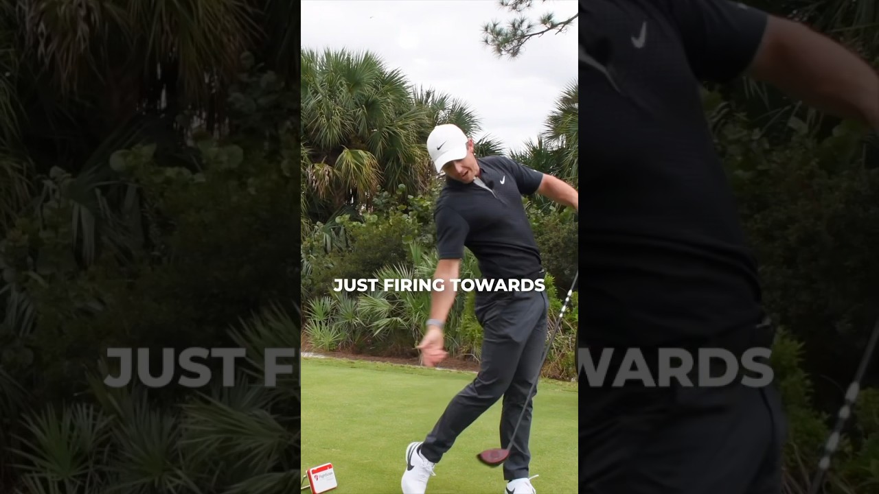 How Rory McIlroy Hits His Driver 350+ Yards🤯🏌️‍♂️⛳️ #shorts #golf #golfswing