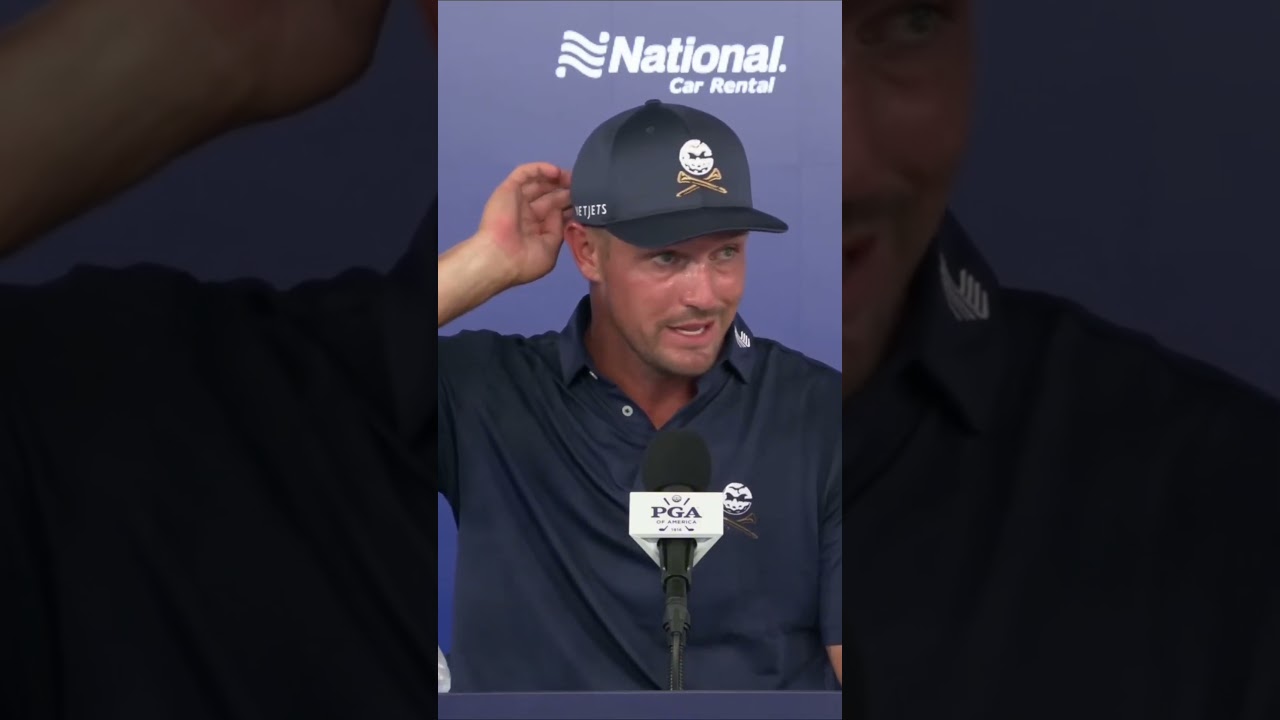 Bryson DeChambeau on his 2nd place finish at the PGA Championship #golf shorts #pga #progolf