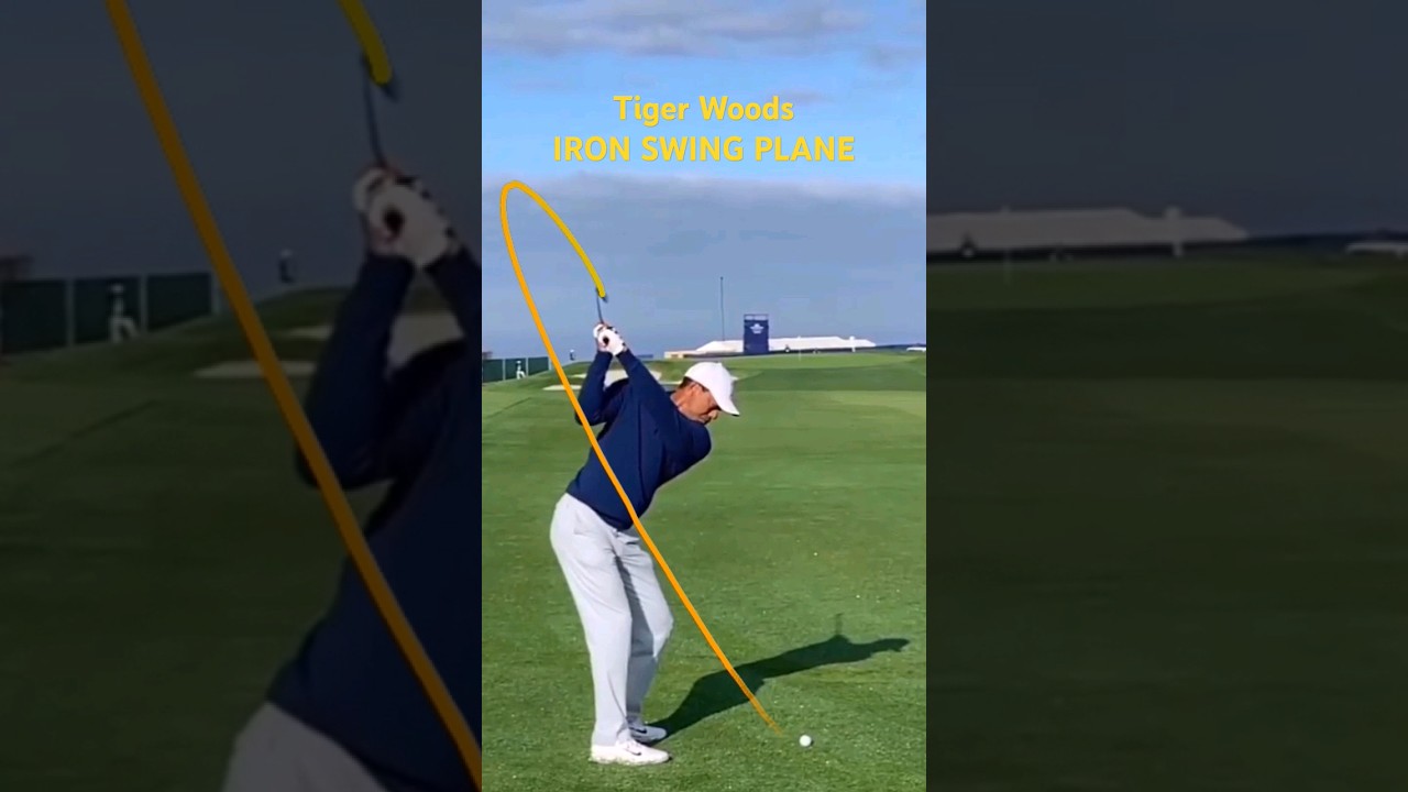 SWING TRACE BY SHASHOT PERFECT swing #tigerwoods #golf #golfswing #골프 #골프스윙 #ゴルフ