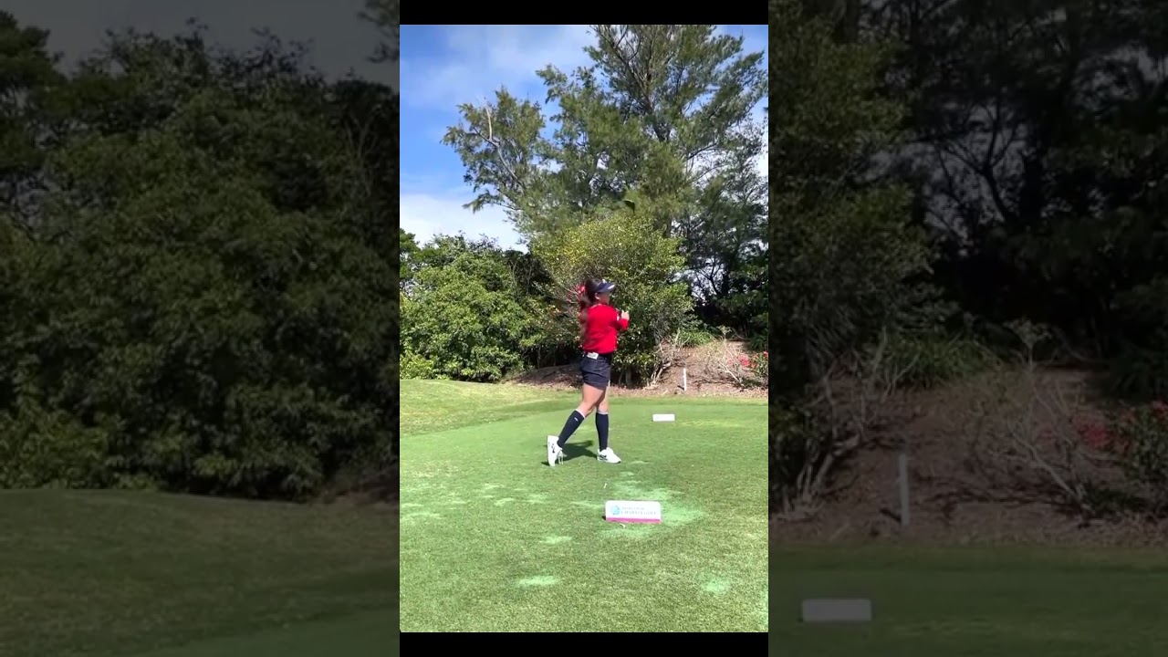 ​Yui Kawamoto 河本結​  #golf #ゴルフ #golfswing