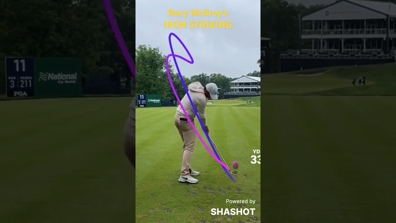 Rory Mcllroy's Ball Striking #rorymcilroy #golf #golfswing #골프 #골프스윙 #ゴルフスイング #ゴルフ #shashot