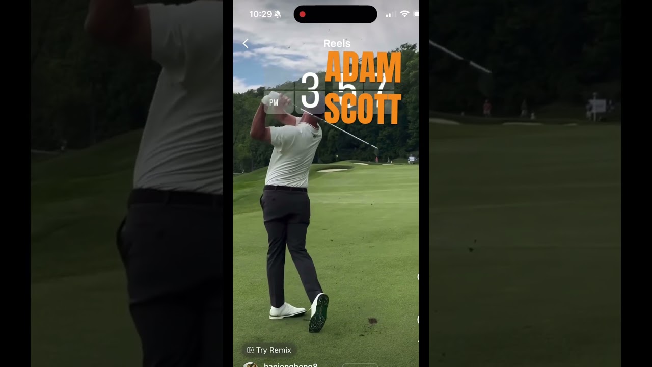 ADAM SCOTT PURE SQUARE DIVOTS #diy #pure #tips #golfswing #legend #golf #basic #golfer #swing #tgm