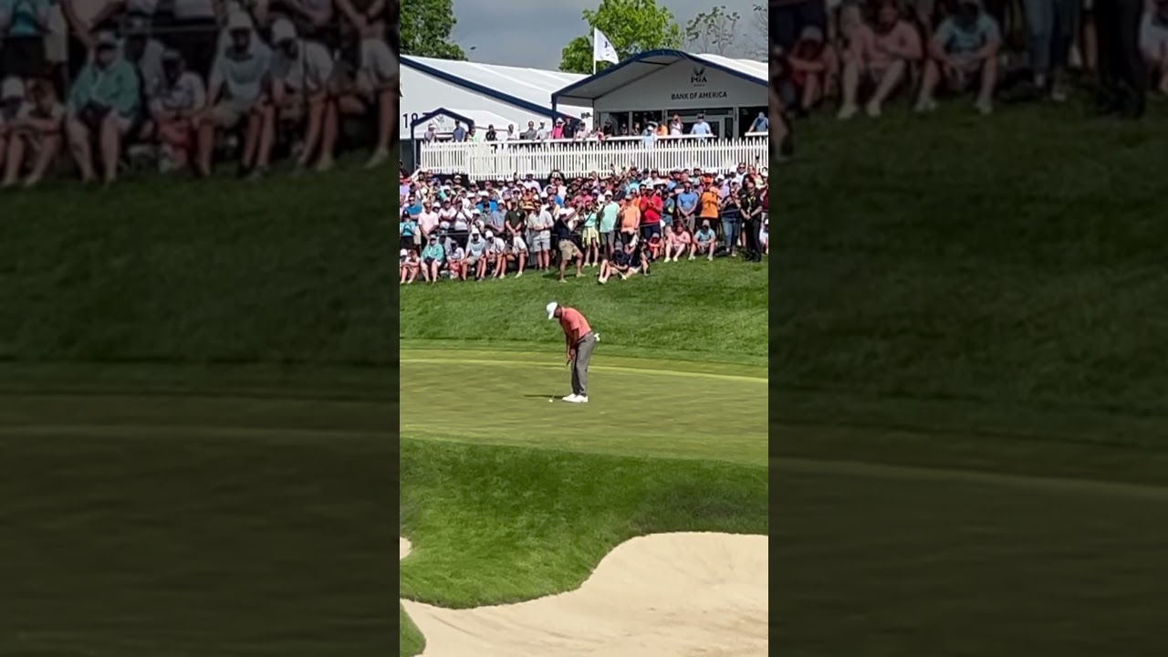 Tiger Sandy at Valhalla ⛳️ #tigerwoods #valhalla #pgachampionship #golf