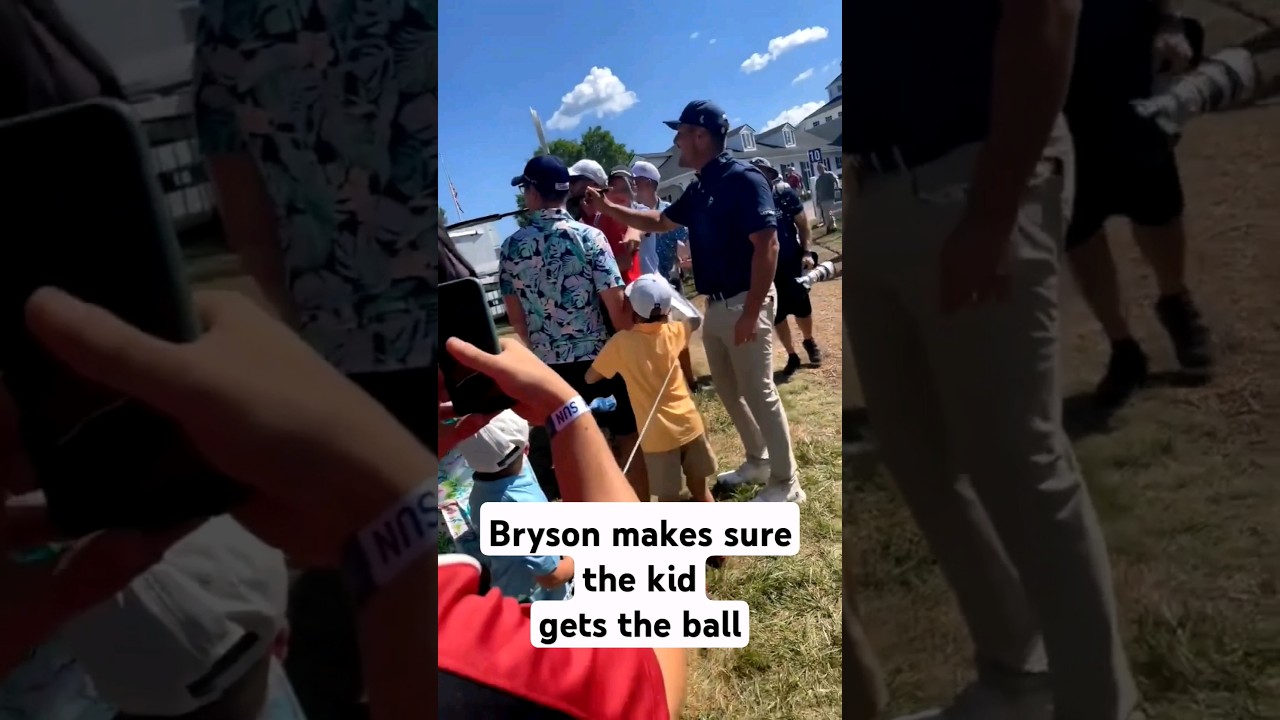 Bryson DeChambeau wasn't having it #golf
