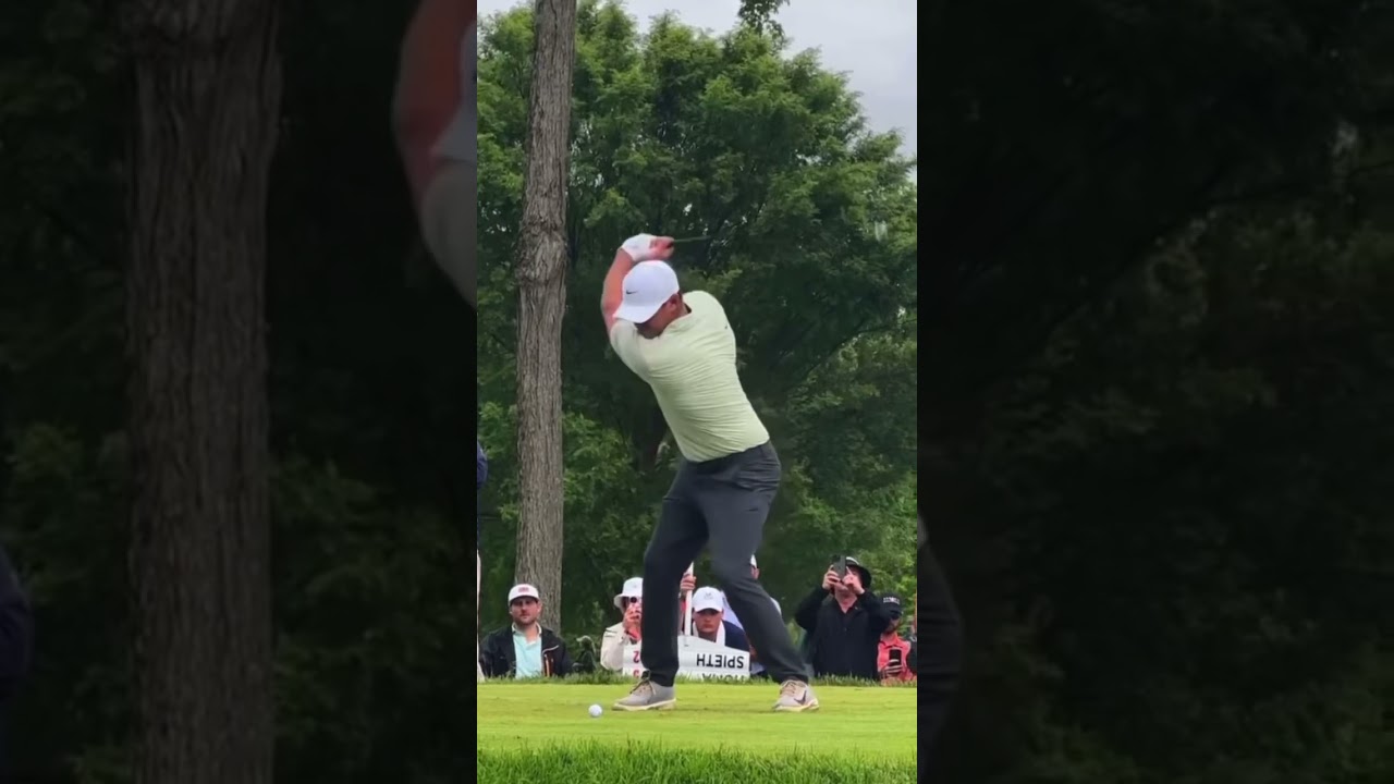 Brooks Koepka 3 Wood Swing At The 2024 PGA Championship