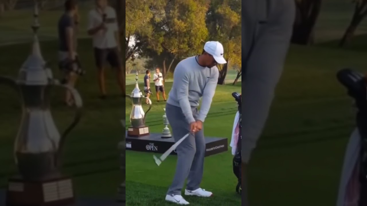 タイガードリル真似しよう #golf #golfshorts #golfswing #golfer #golfskill