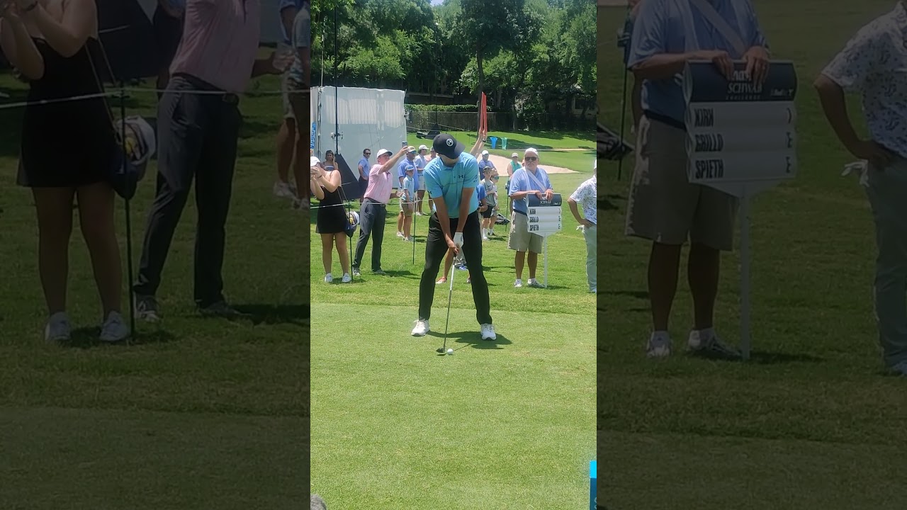Jordan Spieth at Colonial 2024. #golf #worldclassgolf #golfswing