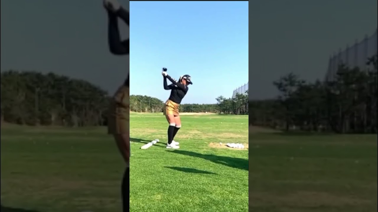 Yui Kawamoto 河本結​  #golf #ゴルフ #golfswing