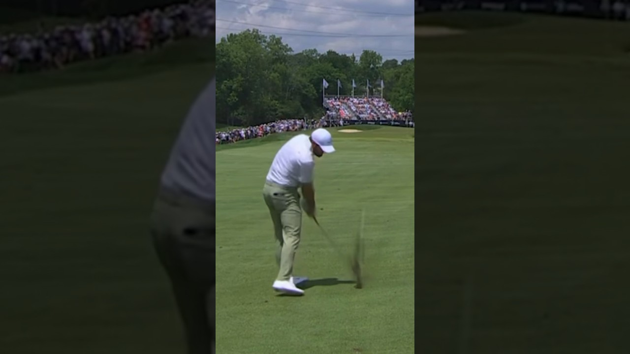 Hole in one Eagle🔥⛳️. #golf #longdrive #scottiescheffler #pgachampionship #shorts