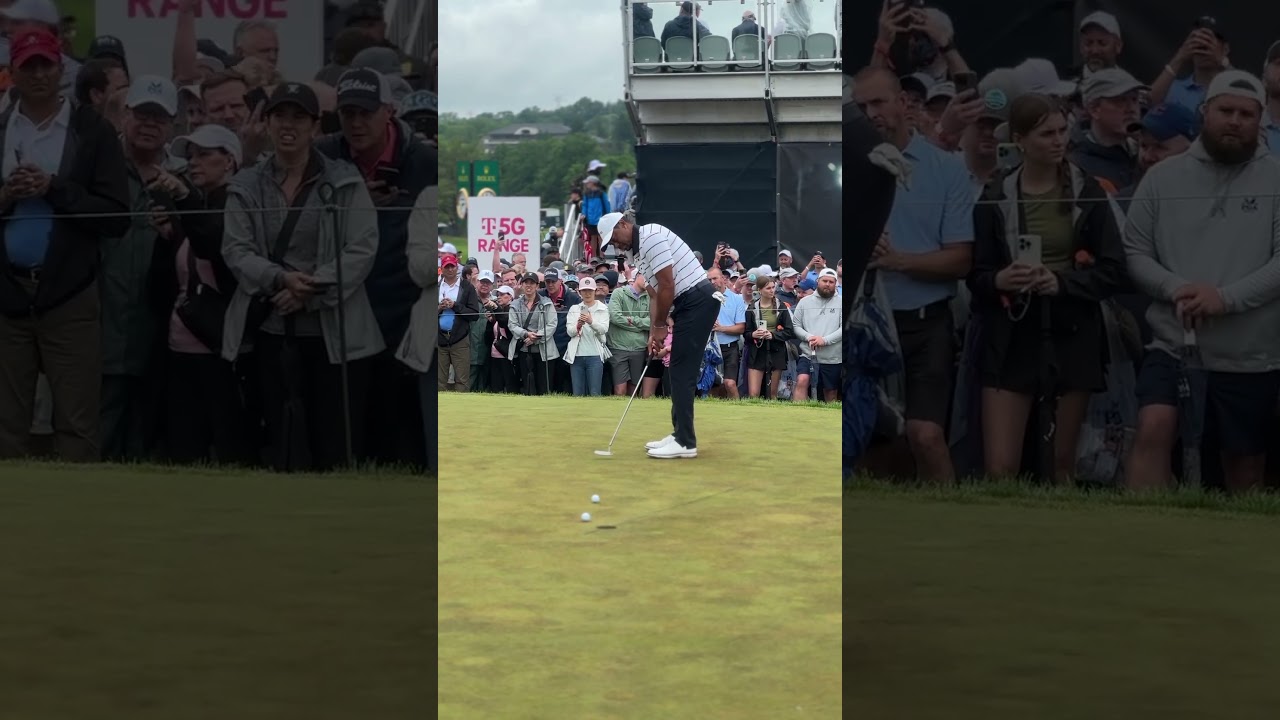 Now if Tiger could put 4 well played rounds together #golfswing #golf #tigerwoods