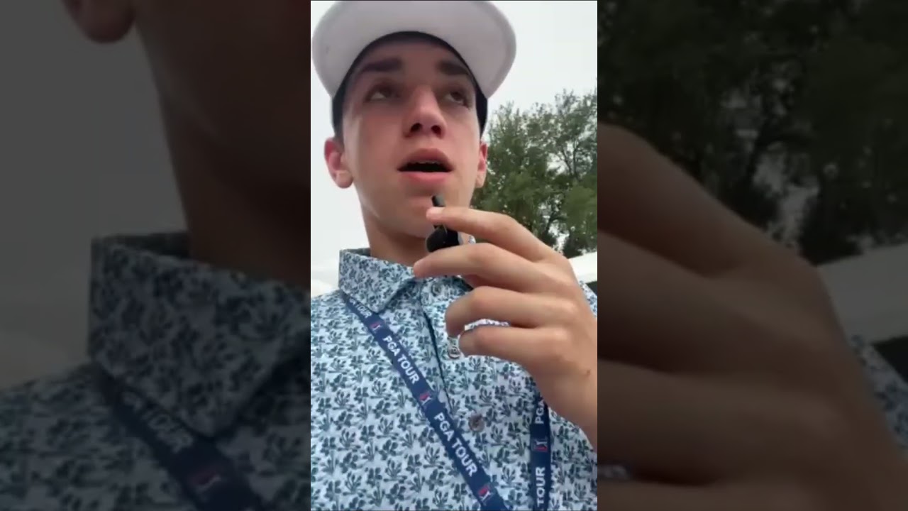 I went to the Charles Schwab Challenge #pgatour #golf #viral #rickiefowler #scottiescheffler