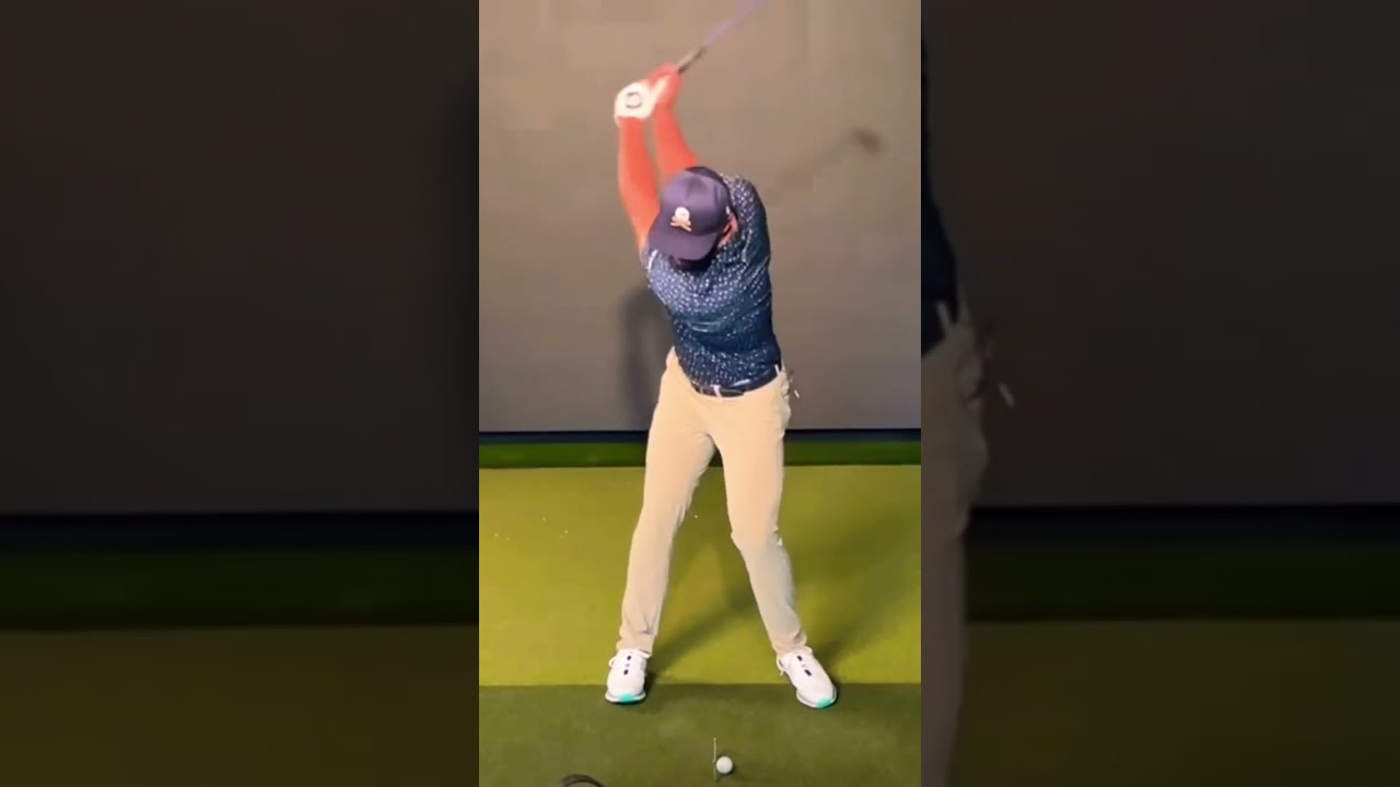 Bryson DeChambeau Iron Swing FO Slow Motion