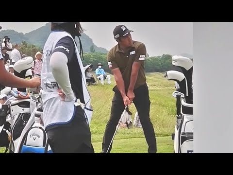 ミズノオープン 2024 7番ホール 堀川未来夢 M4 5W スティンガー