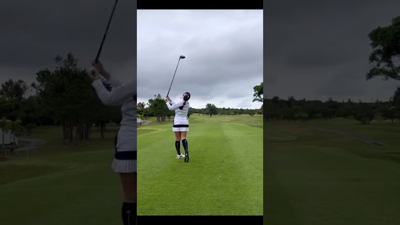 ​Yui Kawamoto 河本結​  #golf #ゴルフ #golfswing