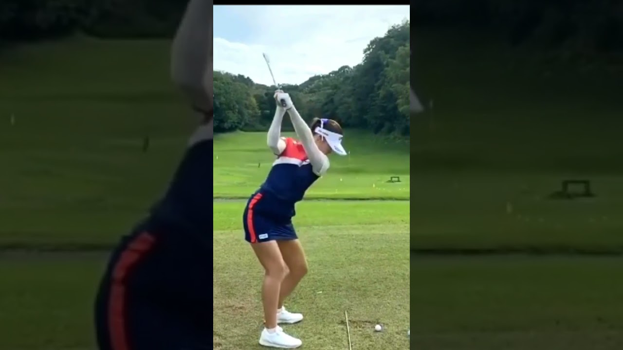 柏原明日架 Asuka Kashiwabara #golf #ゴルフ #golfswing