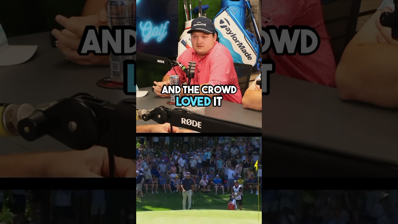 Bryson DeChambeau brings the ENERGY ⚡️ #golfchampionship #golf #golfer