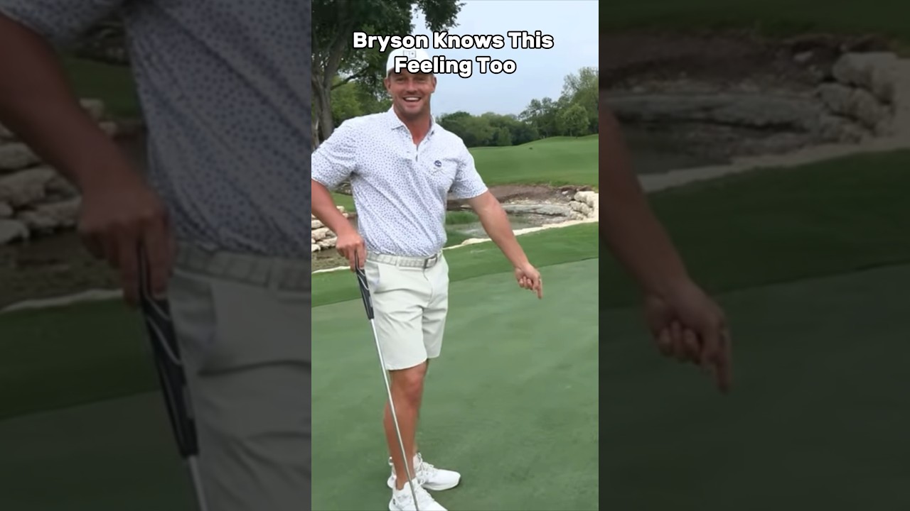 How Many Times Have You Had This Happen?🏌️‍♂️#golf #bryson #funny