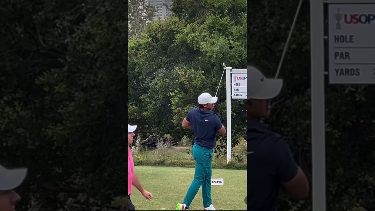 Brooks Koepka iron swing face on #golfswing #brookskoepka