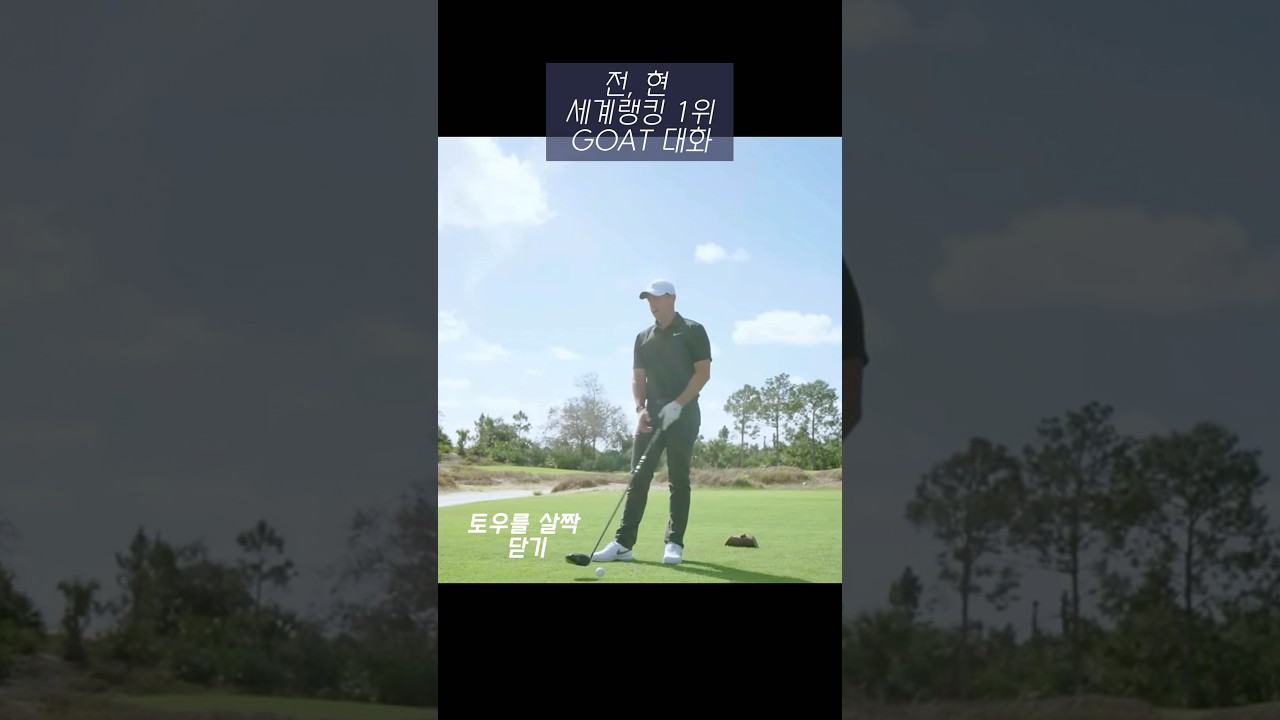 세계랭킹 1위들의 드라이버 공통점은 이것! #golf#로리맥킬로이#타이거우즈