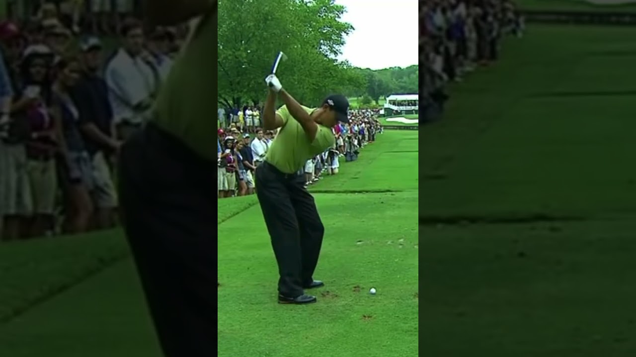 Tiger Woods Iron Swing