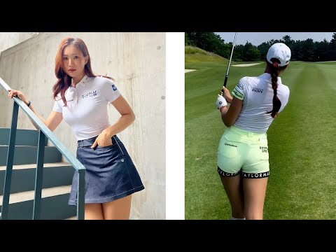 [세로골프TV] KLPGA No.1 피지컬!!🤍 KLPGA 유현주 프로 Perfect swing 모음 #유현주프로