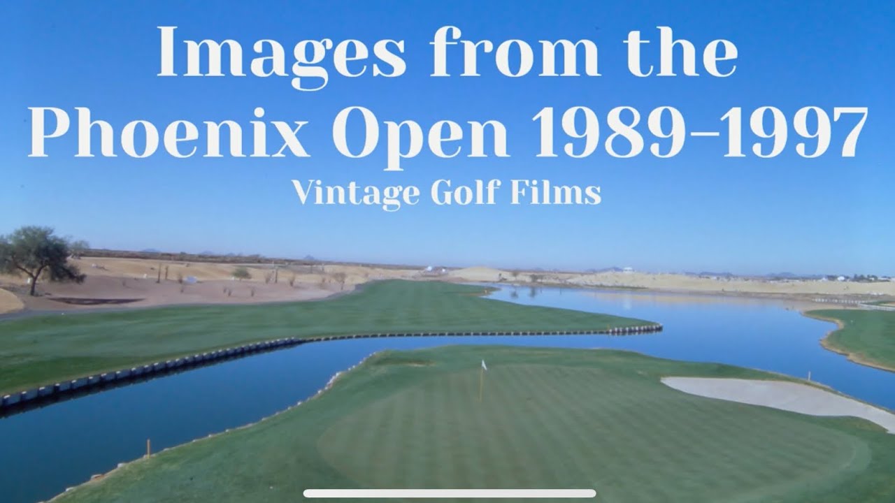 Images from the Phoenix Open Golf 1989-1997: Watson, Mickelson, Stewart +