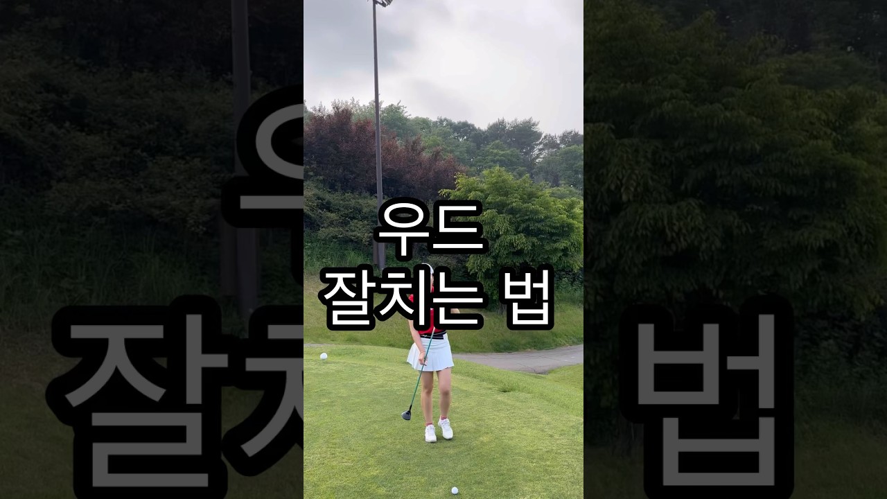 로리맥길로이가 말한 백스윙 그스윙이라 우드 잘칠 수 밖에 없다