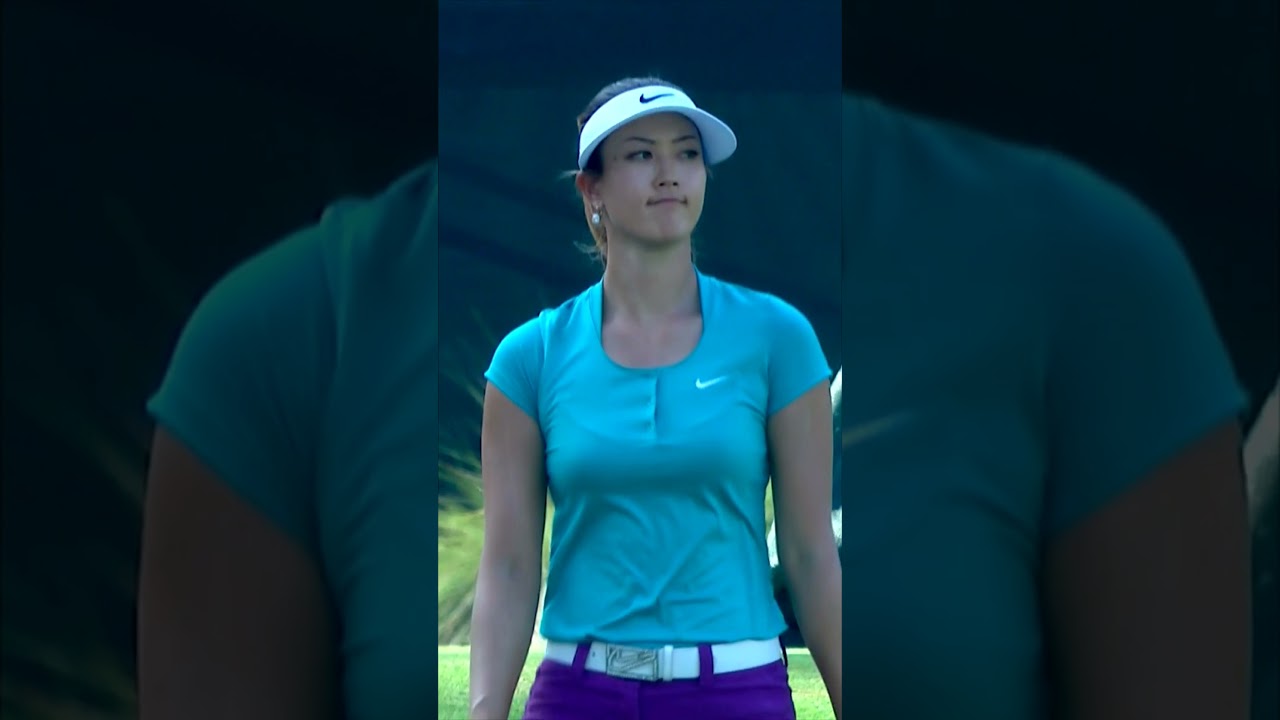 Michelle Wie's CRUCIAL put in 2014 ⛳👀