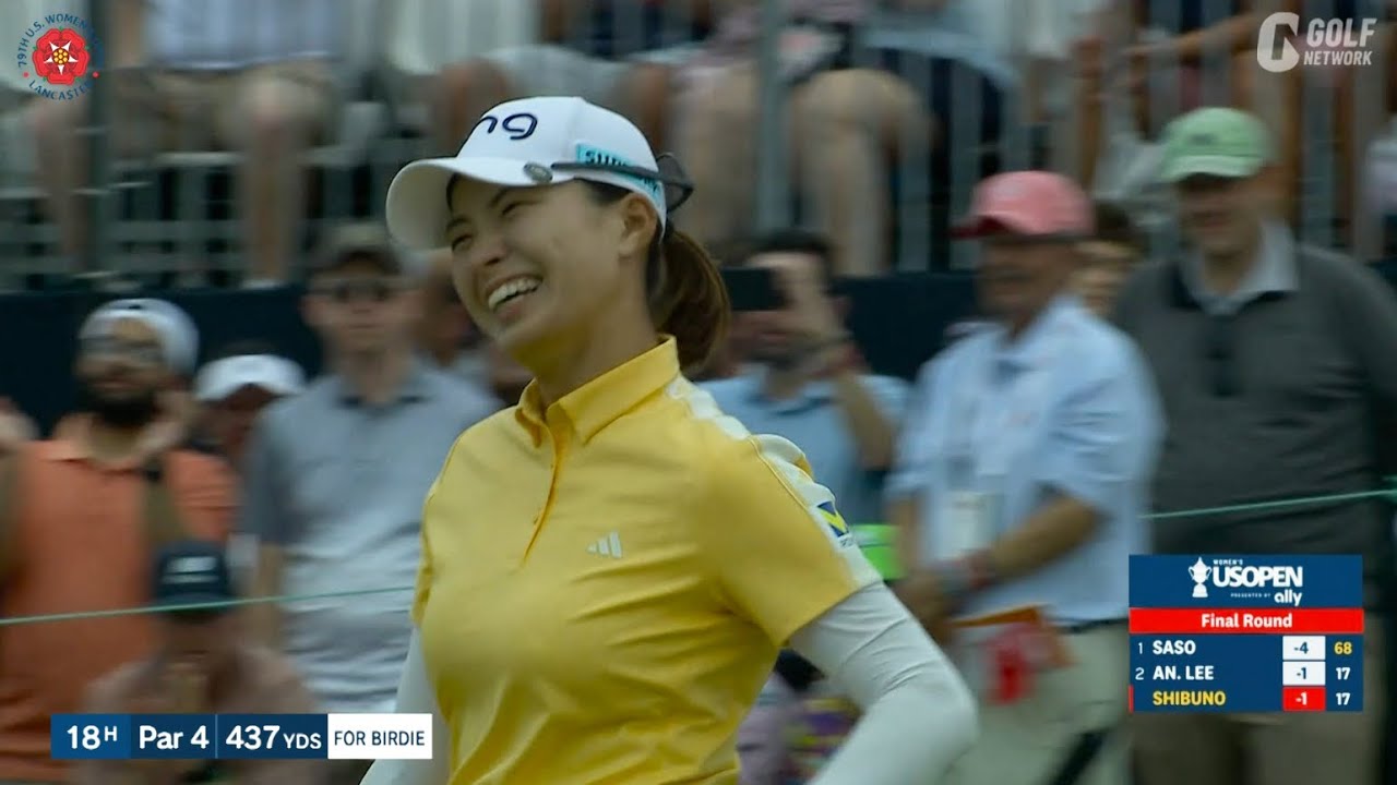 【全米女子24】渋野日向子は堂々2位　最終ホールでは最高のシブコスマイル