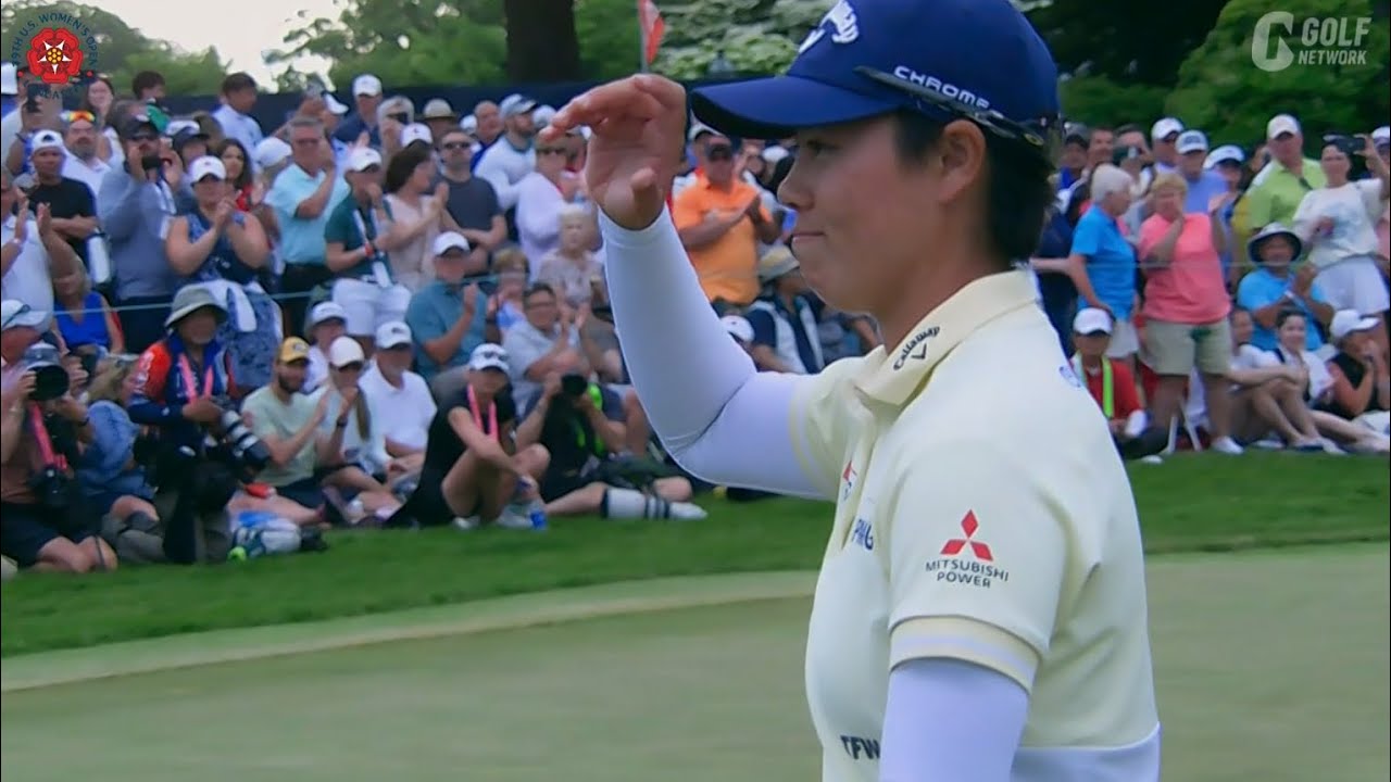 【全米女子24】笹生優花、2度目の全米女子オープン制覇！　力強いアイアンショットが炸裂