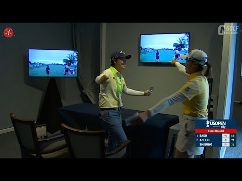 【全米女子24】笹生優花と渋野日向子が健闘を称える熱いハグ　古江彩佳、小祝さくら、竹田麗央ら日本勢が上位入り