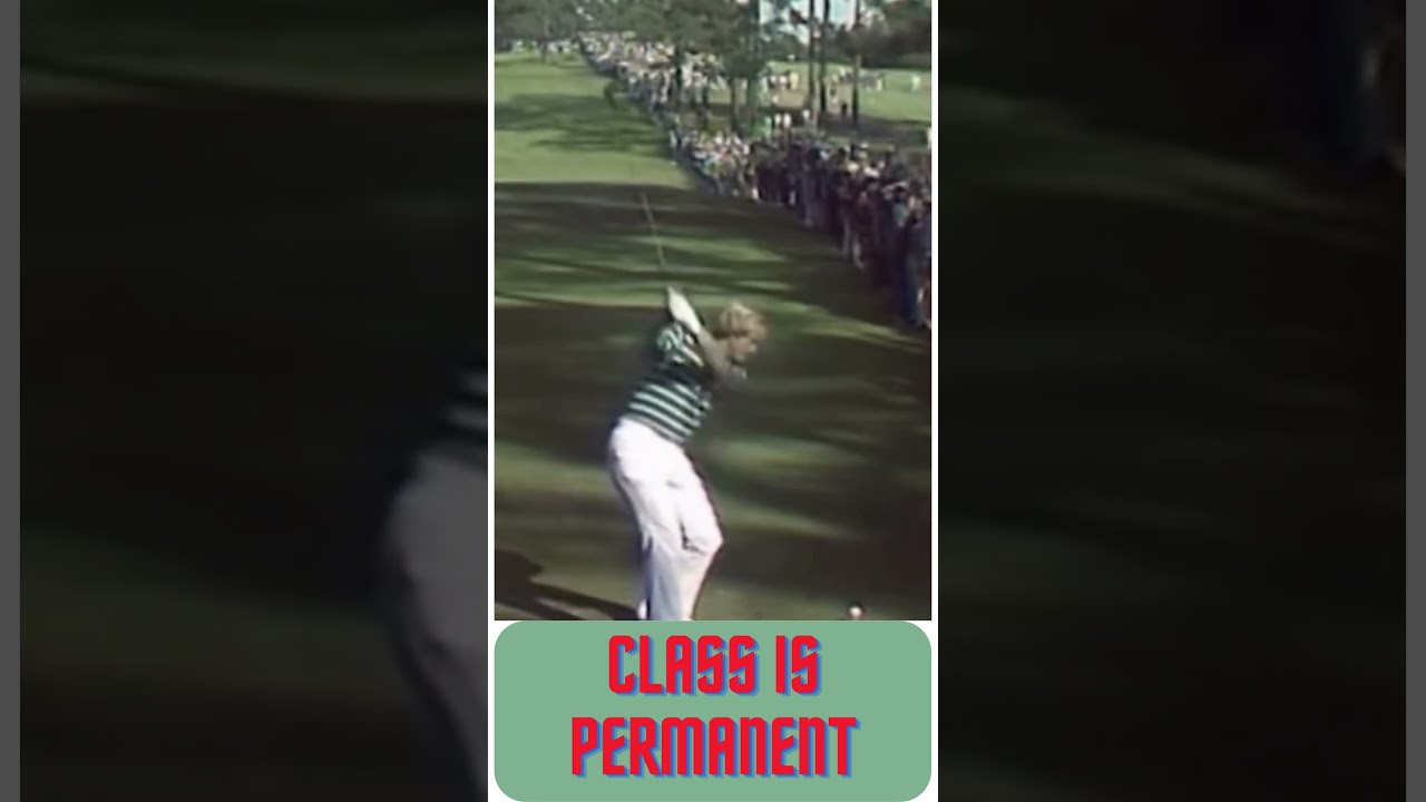 Class Is Permanent #shortsvideo #golf #jacknicklaus