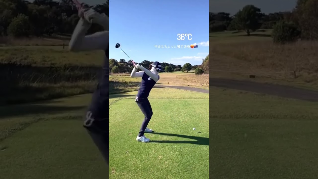 Shina Kanazawa 金澤志奈  #golf #ゴルフ #golfswing