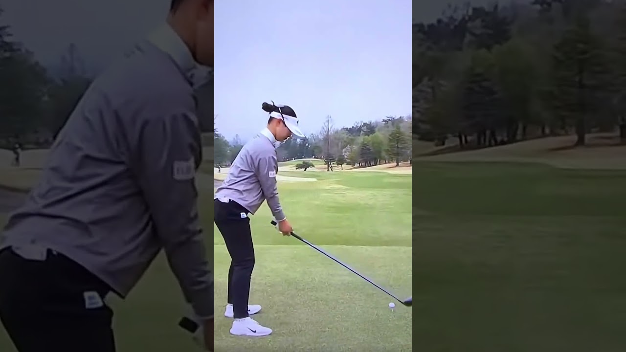 柏原明日架 Asuka Kashiwabara #golf #ゴルフ #golfswing