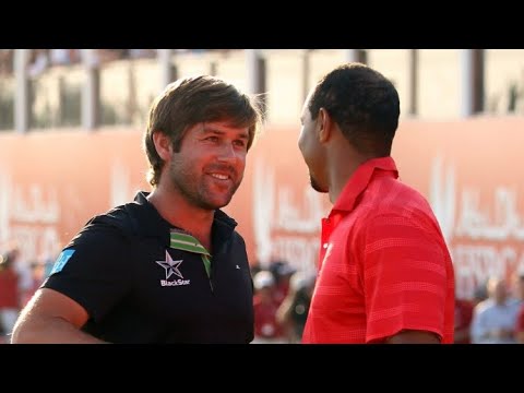 When Robert Rock took down TIGER WOODS! 2012 Abu Dhabi HSBC Golf Championship final round highlights