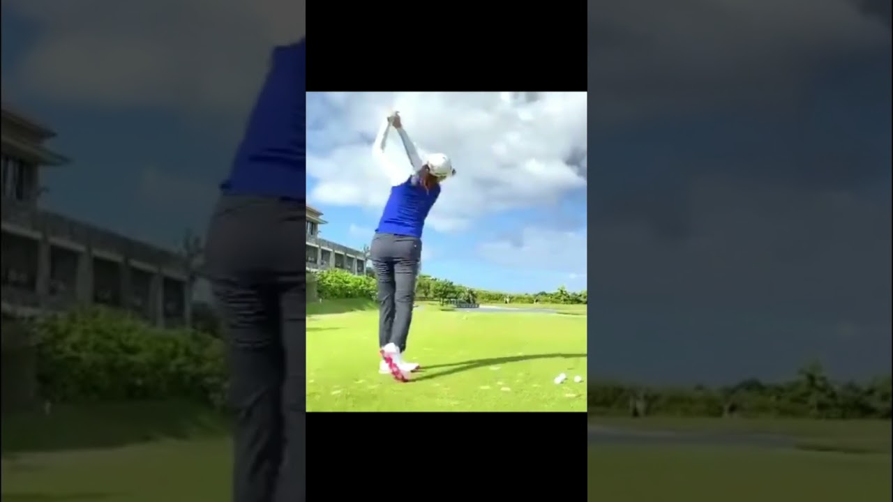 新垣比菜 Hina Arakaki #golf #ゴルフ #golfswing