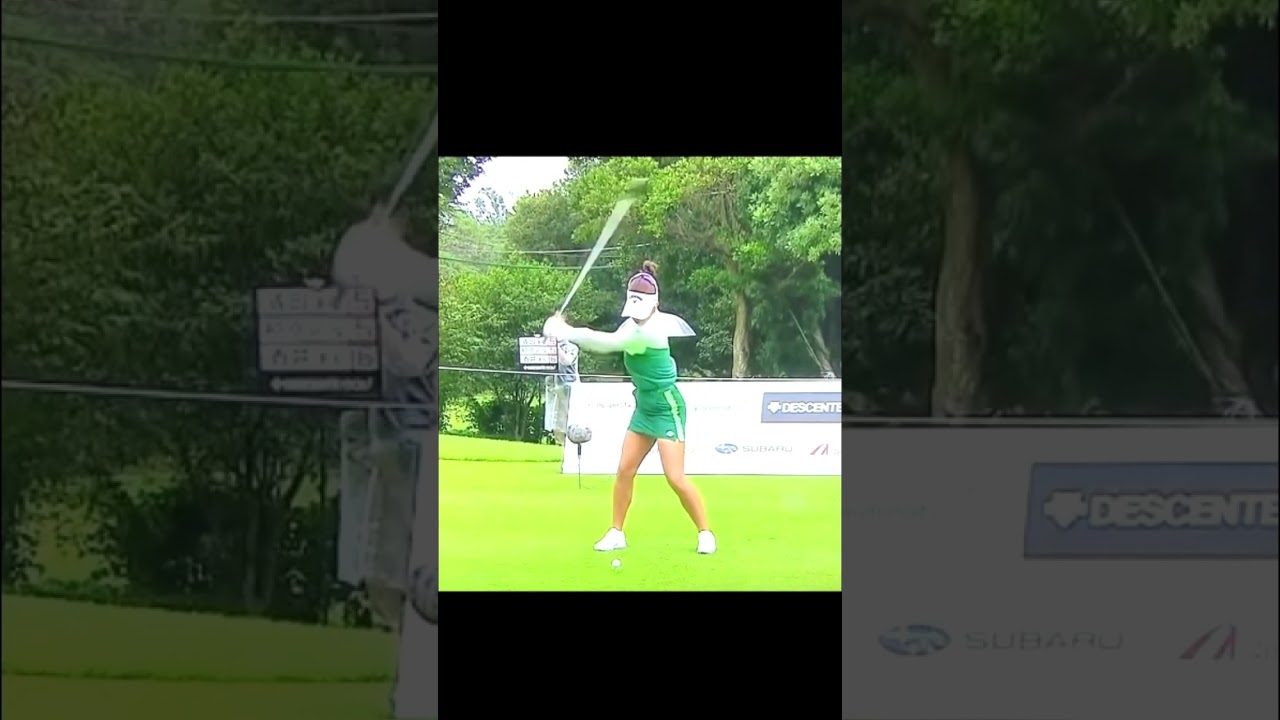 柏原明日架 Asuka Kashiwabara #golf #ゴルフ #golfswing
