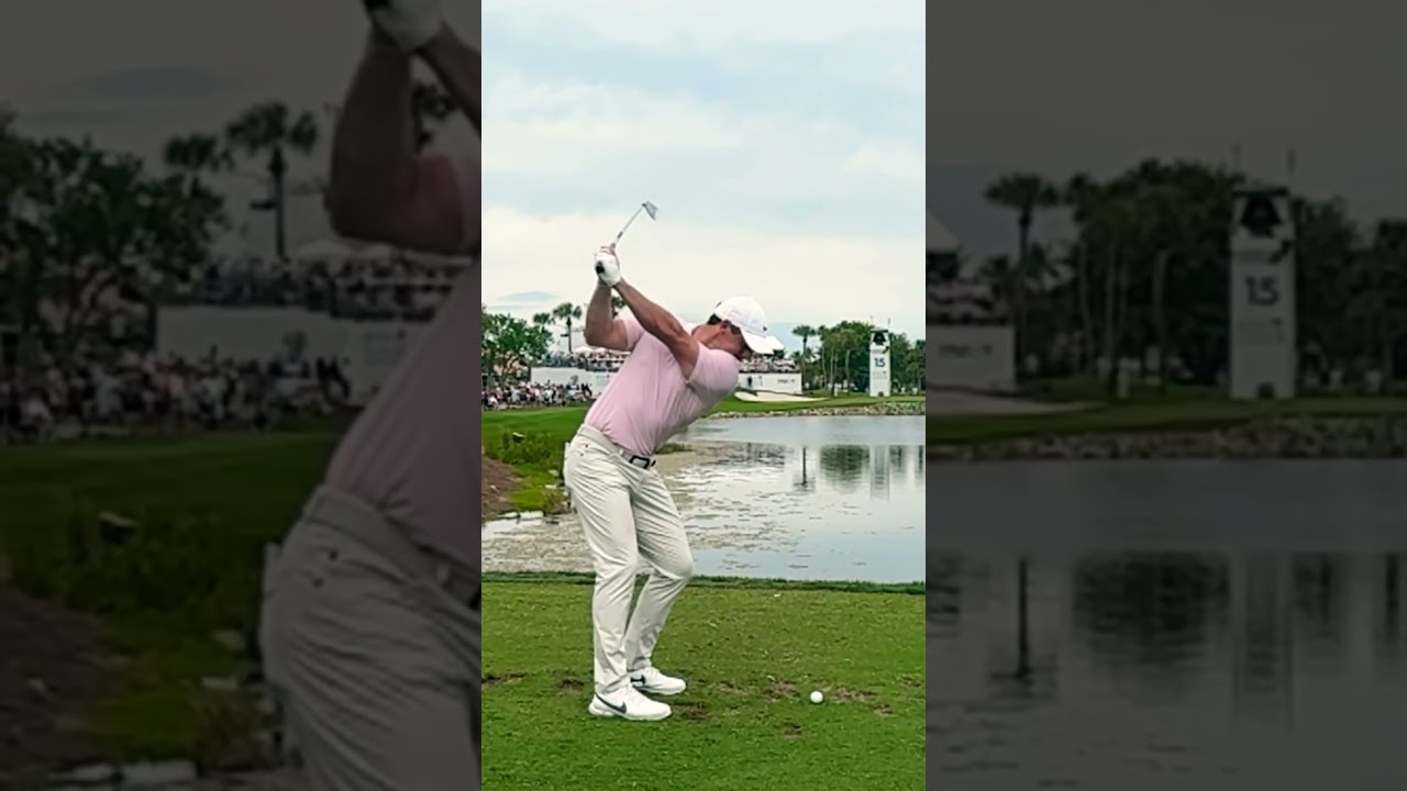 Rory McIlroy Iron Swing Slow Motion