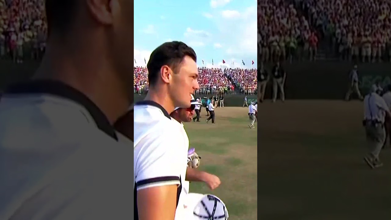 The walk-up to No. 18 never gets old ⛳👏