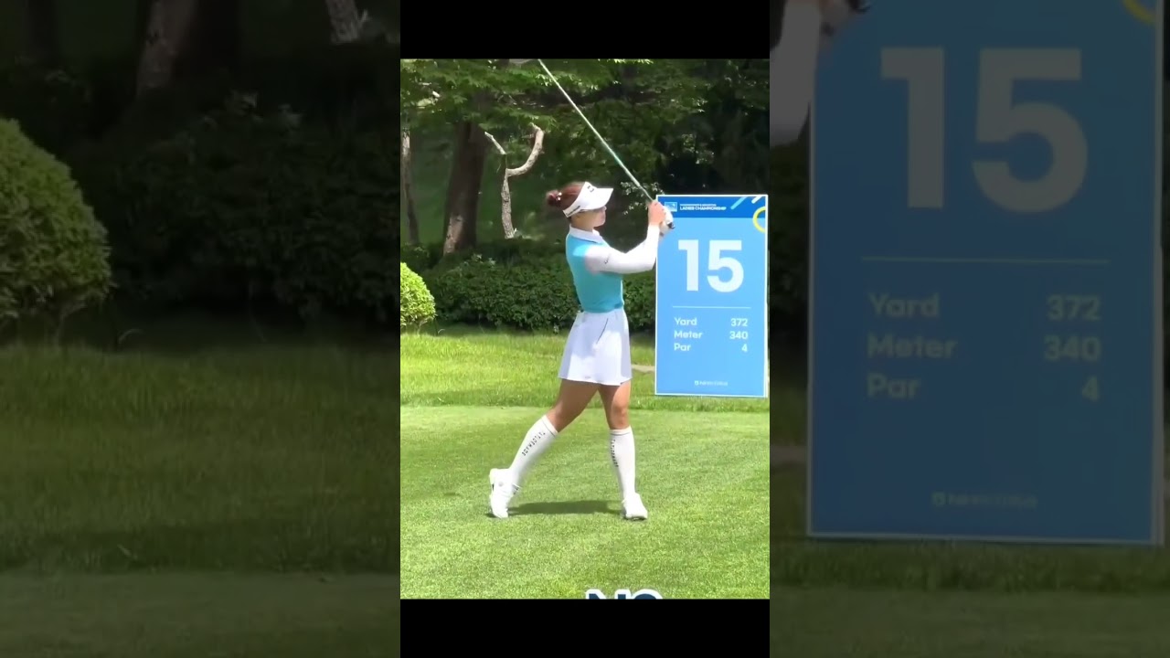 Hyun ju Yoo ユ・ヒョンジュ  #golf #ゴルフ #golfswing