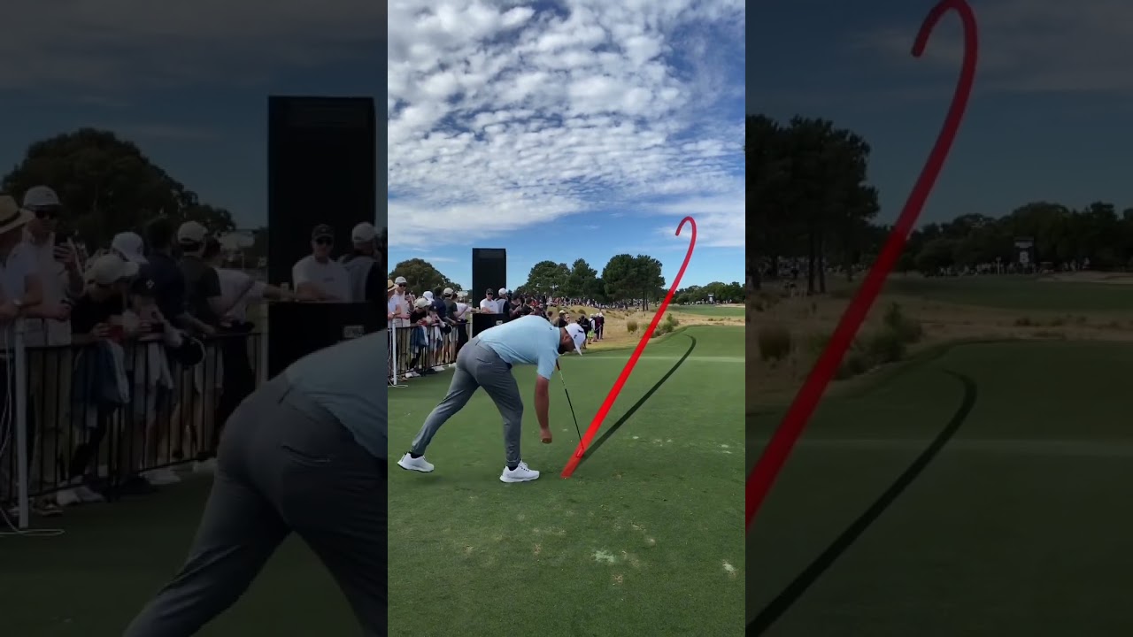 Jon Rahm and Bryson DeChambeau’s Epic Tee Shots #golf #sports #shorts