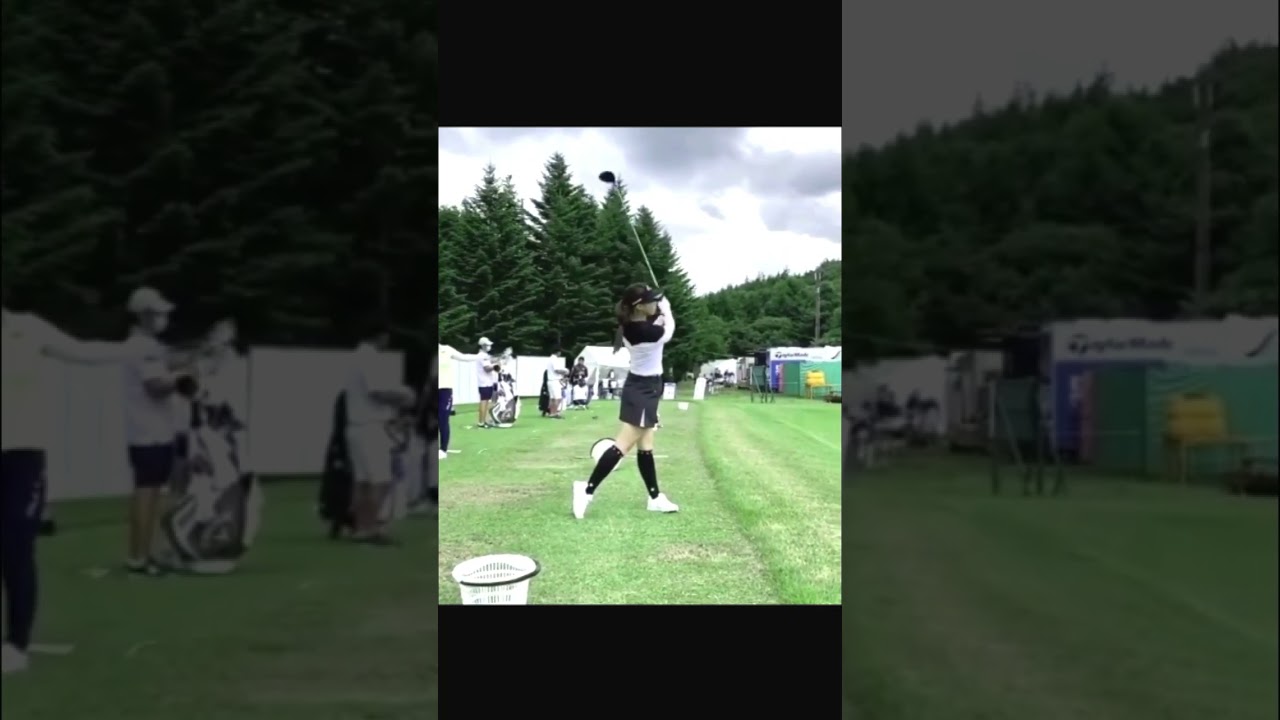 Asuka Kashiwabara 柏原明日架  #golf #subscribe #golfswing