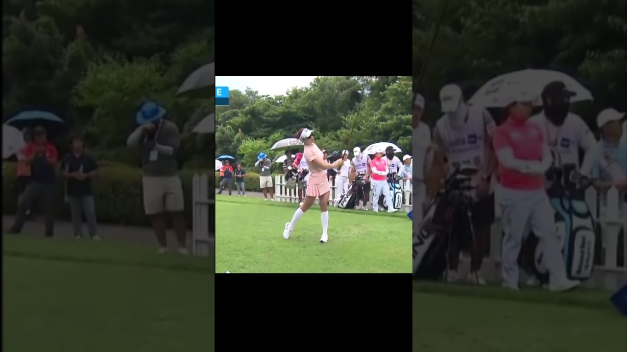 Hyun ju Yoo ユ・ヒョンジュ  #golf #ゴルフ #golfswing