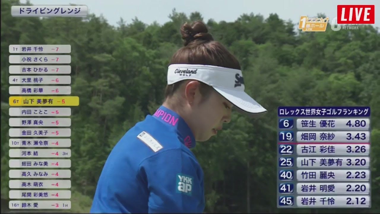 6月8日 宮里藍 サントリーレディスオープンゴルフトーナメント 3rd ROUND VOL 2